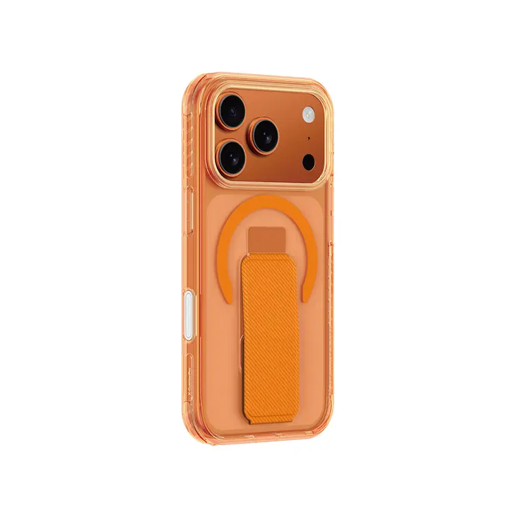 Apple iPhone 17 Pro Max Kılıf M-safe Şarj Özellikli Standlı Amazingthing Titan Pro Plus Kapak
