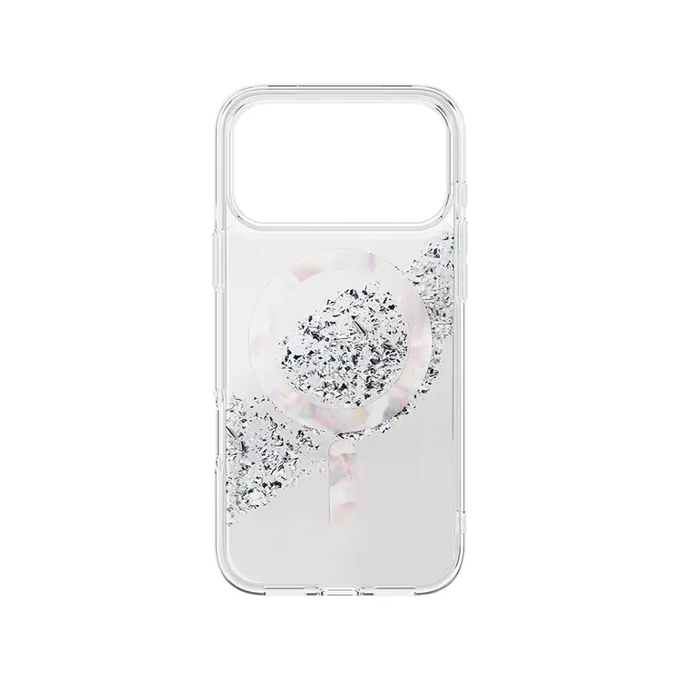 iPhone 17 Pro Max MagSafe Uyumlu Şeffaf Kılıf - Coehl Crystelle