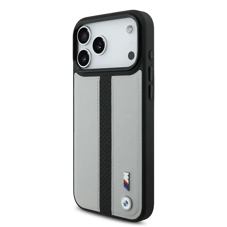 iPhone 17 Pro Max MagSafe Uyumlu Deri Kılıf - BMW Lisanslı
