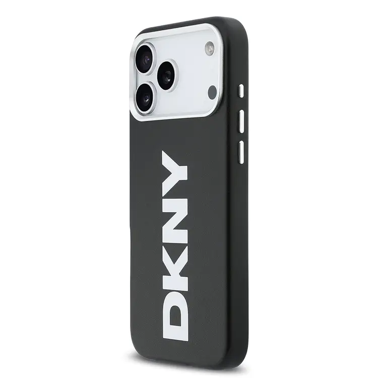 iPhone 17 Pro Max MagSafe Uyumlu PU Kılıf - DKNY Büyük Dikey Logolu