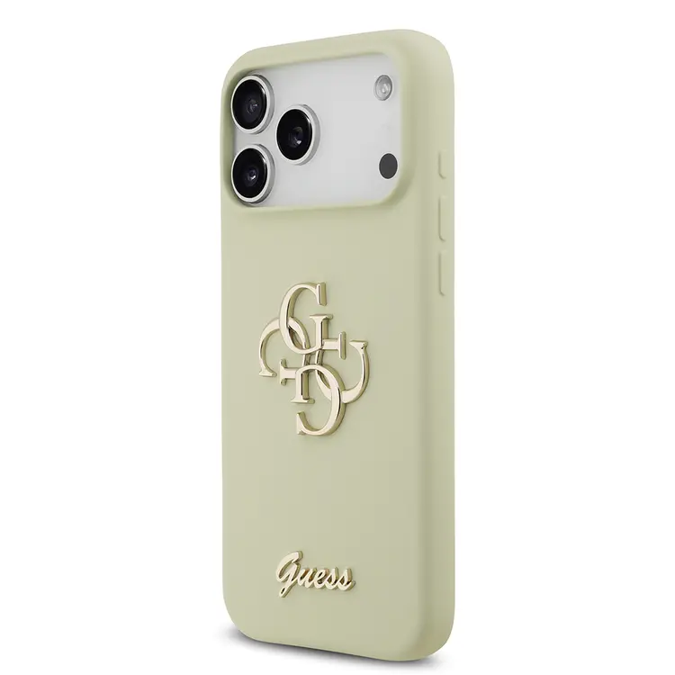 iPhone 17 Pro Max Kılıf, Grained Yazı Logolu - Guess