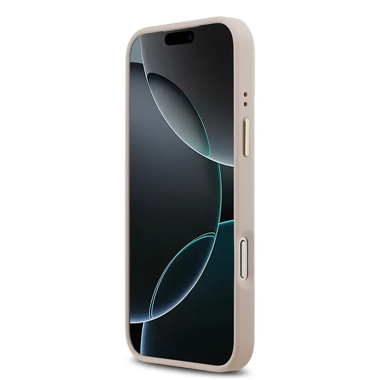 iPhone 17 Pro Max MagSafe Uyumlu PU Deri Kılıf - Guess 4G Logolu