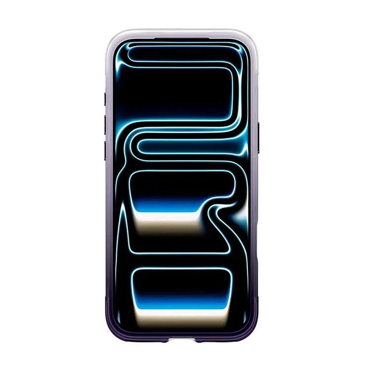 Apple iPhone 17 Pro Max Kılıf Wiwu AS-204 AeroShield Aurora Ultra Serisi M-safe Şarj Özellikli Airbag Tasarımlı Standlı Kapak