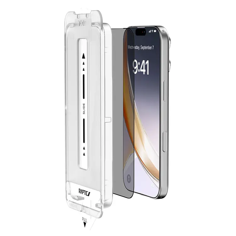iPhone 17 Pro Max Hayalet Ekran Koruyucu, 2 Adet - Raptic Air Glass 2.5D