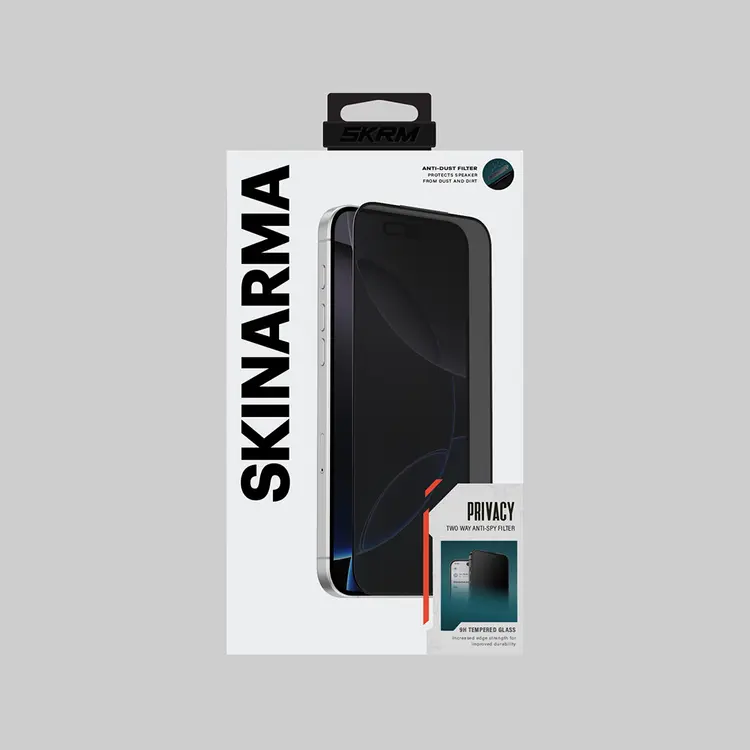 Apple iPhone 17 Pro Max Skinarma 0.33mm Antidust Privacy Cam Ekran Koruyucu