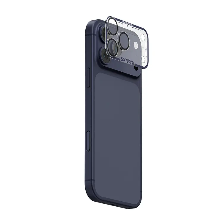 Apple iPhone 17 Pro Skinarma Magma Serisi Mat Kamera Lens Koruyucu