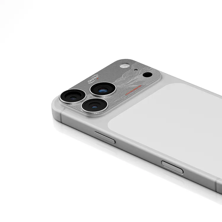 iPhone 17 Pro Kamera Lens Koruyucu, Alüminyum Kaplamalı - Skinarma Sonix