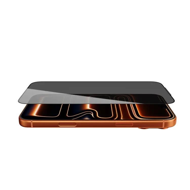 iPhone 17 Pro 3D Hayalet Ekran Koruyucu Cam - Wiwu GT-034 Glass Ultra Privacy
