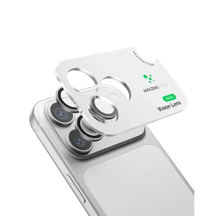 iPhone 18 Pro MagSafe Uyumlu Şeffaf Kılıf ve 5'i 1 Arada Aksesuar Seti - Amazingthing Minimal