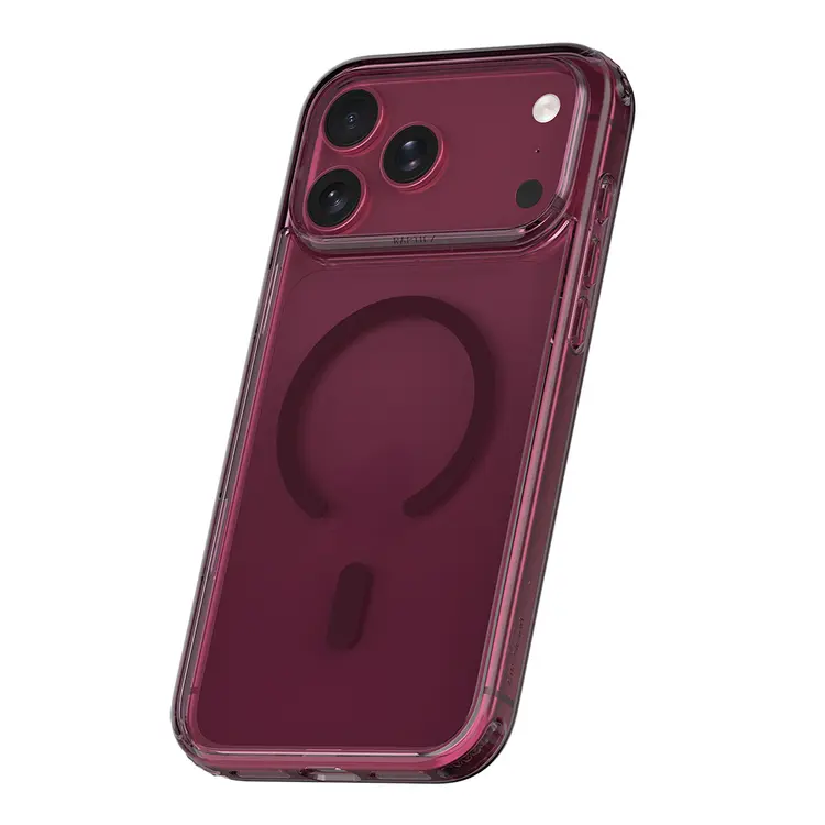 Apple iPhone 18 Pro Kılıf M-Safe Şarj Özellikli Raptic Air Clear Serisi Airbagli Kapak