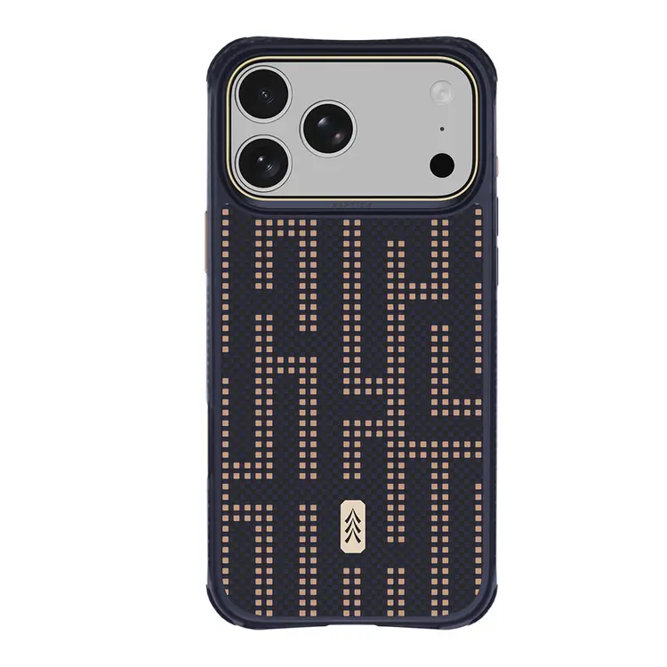 iPhone 18 Pro MagSafe Uyumlu Aramid Kılıf - Raptic Dual Grid