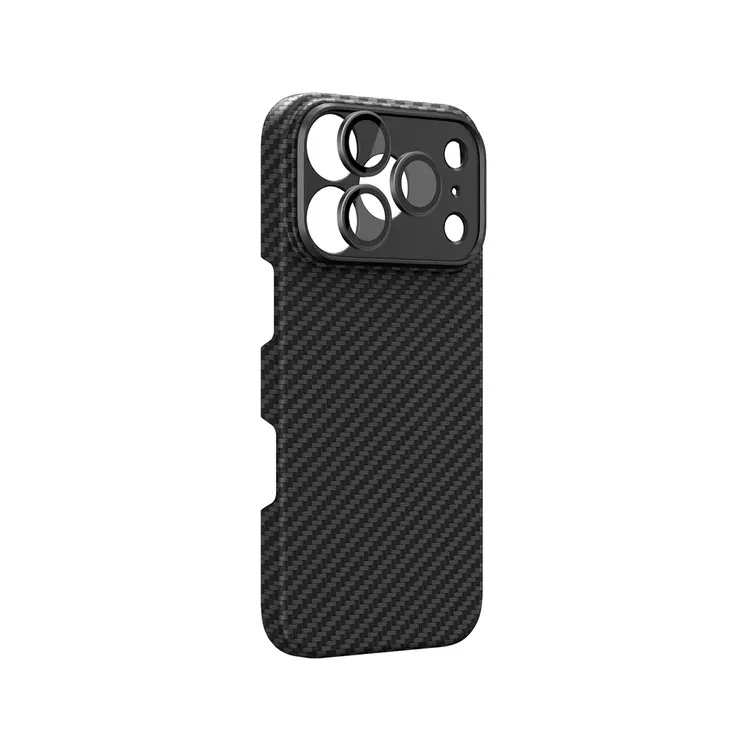 iPhone 18 Pro Max MagSafe Uyumlu Aramid Fiber Kılıf - AmazingThing Titan Max SLens