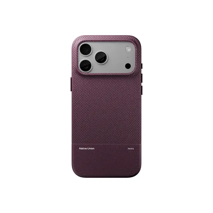Apple iPhone 18 Pro Max Kılıf M-safe Şarj Özellikli Deri Dokulu Native Union RE Classic Serisi Kapak