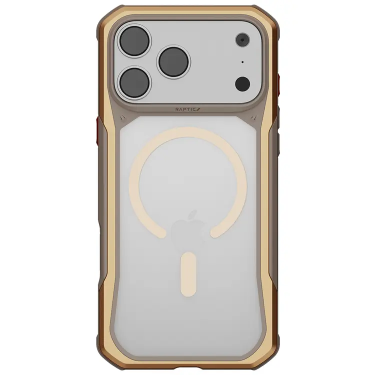 Apple iPhone 18 Pro Max Kılıf M-Safe Şarj Özellikli Raptic Shield Evo Serisi Airbagli Kapak