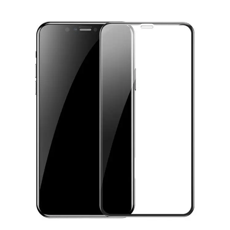 iPhone X Seramik Ekran Koruyucu, 3D Kavisli ve Darbe Emici - Davin