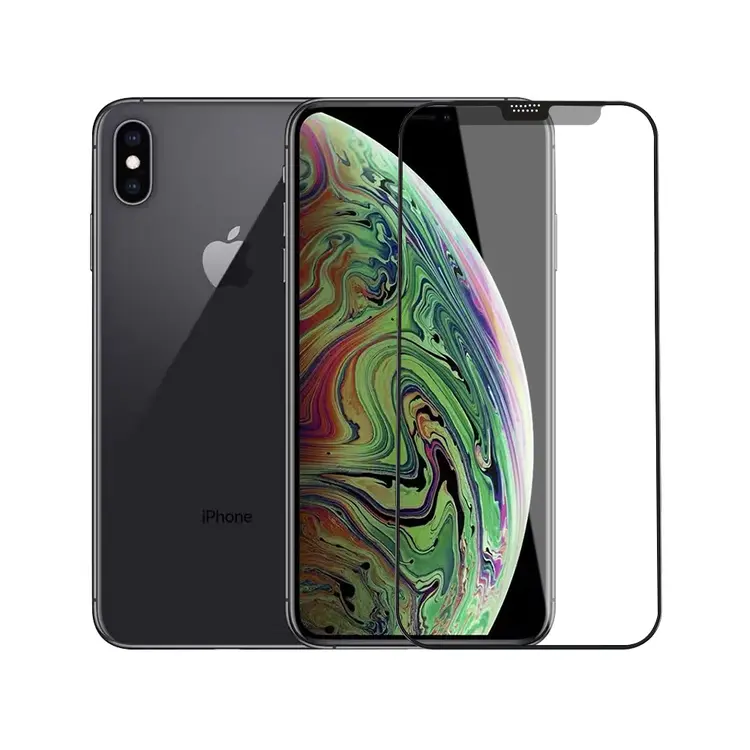 iPhone XS 5.8 Mat Temperli Cam Ekran Koruyucu - Wiwu iVista