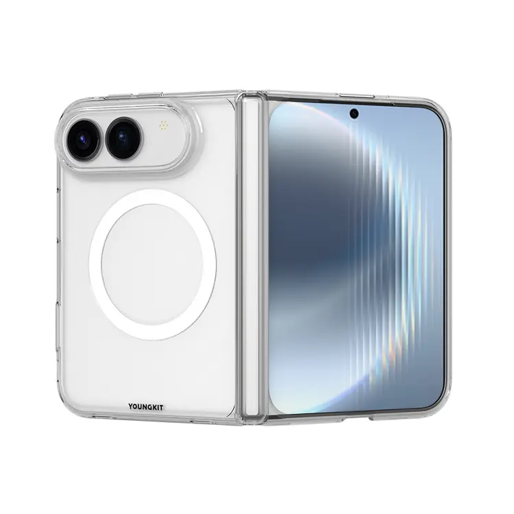 iPhone Duo MagSafe Uyumlu Şeffaf Kılıf - Youngkit Clear Serisi