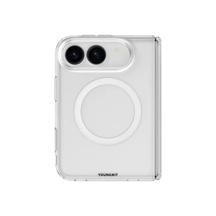 iPhone Duo MagSafe Uyumlu Şeffaf Kılıf - Youngkit Clear Serisi