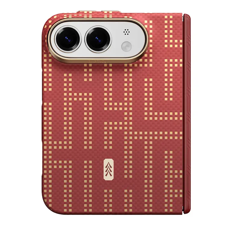 Apple iPhone Duo Kılıf M-safe Şarj Özellikli Raptic Aramid SkinPro Grid Serisi Karbon Kapak