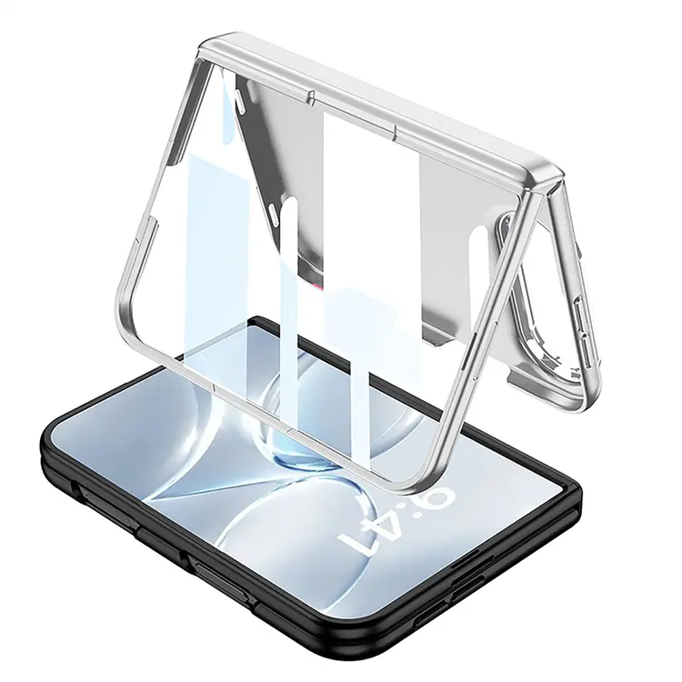 iPhone Duo MagSafe Uyumlu Ring Standlı Sert PC Kılıf - Zore Kıpta KPT-07