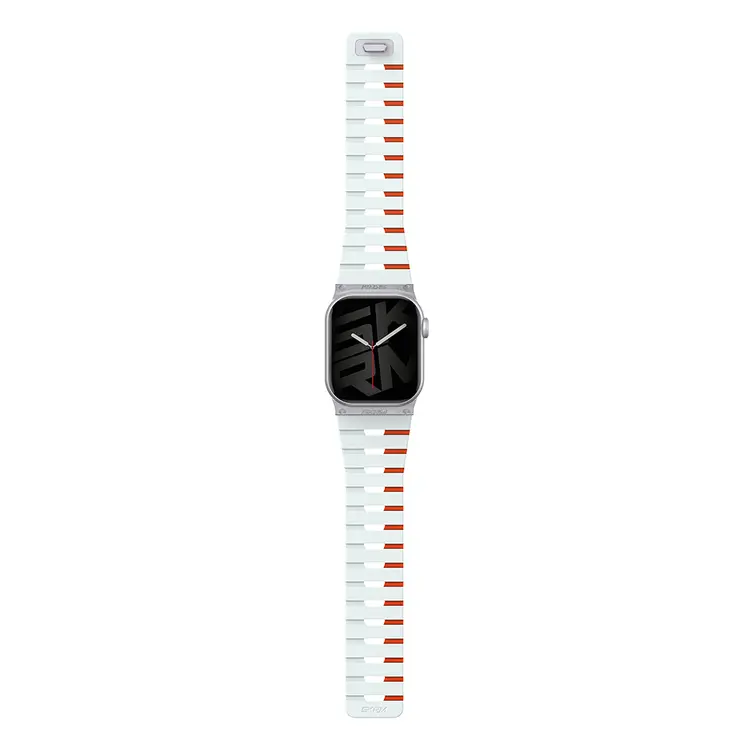 Apple Watch 38 mm Manyetik Silikon Kordon - Skinarma Gemini