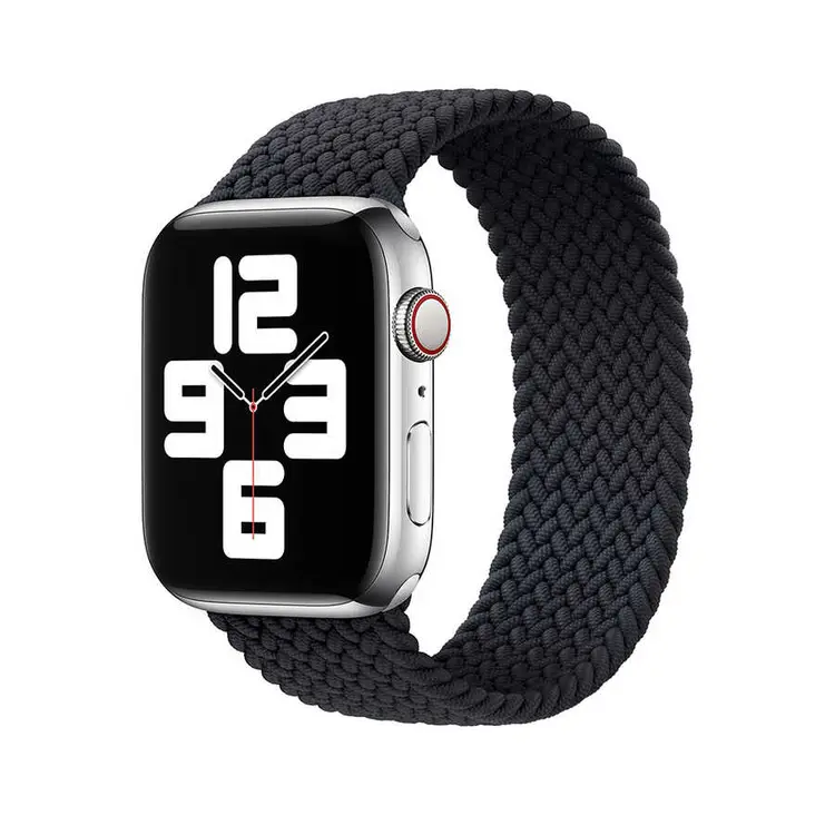 Apple Watch 38 mm Örgü Solo Loop Kordon - Wiwu Braided Small