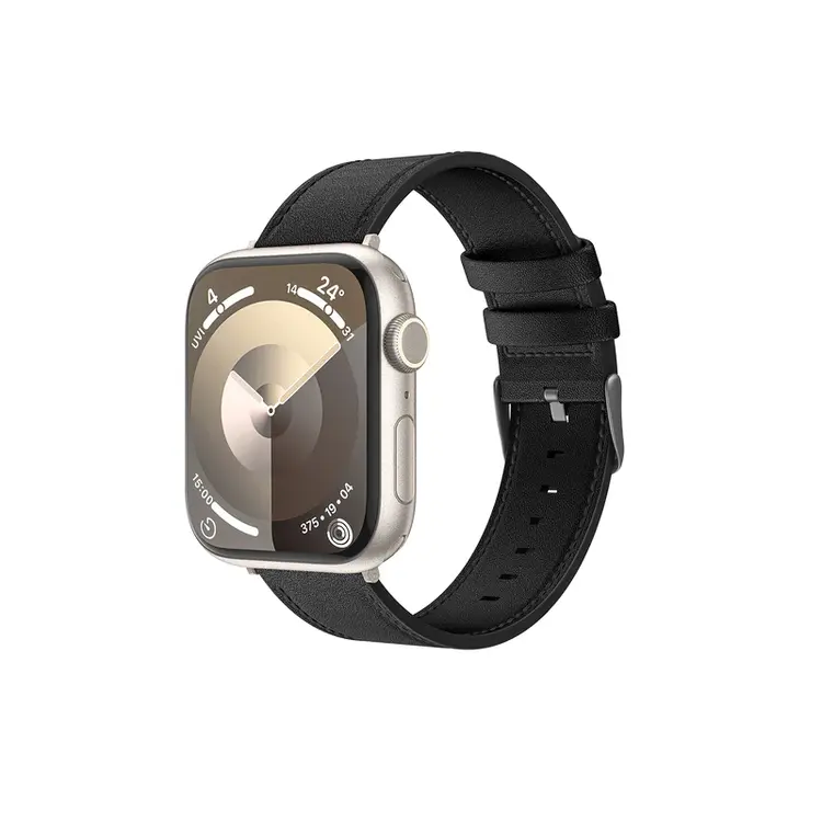 Apple Watch 44 mm Uyumlu Deri Kordon - Benks Vintage