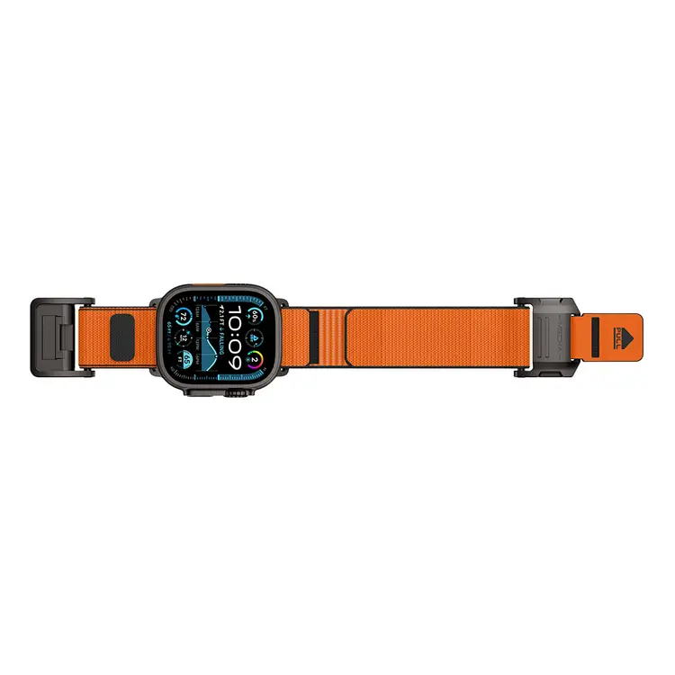 Apple Watch 7 45mm Mohseven iWatch Mecha Sport Hasır Kordon