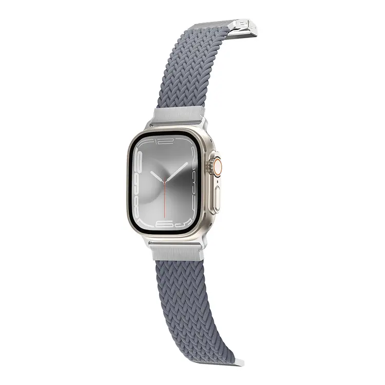 Apple Watch Ultra 49 mm Örgü Kordon - Amazingthing Titan Weave 2 Sport