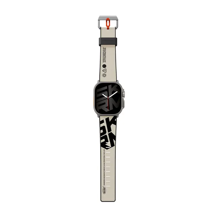 Apple Watch Ultra 49 mm PU Deri Saat Kordonu - Skinarma Spunk