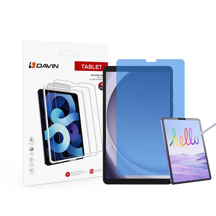 Galaxy Tab A9 Kağıt Hisli Mat Ekran Koruyucu - Davin Paper-Like