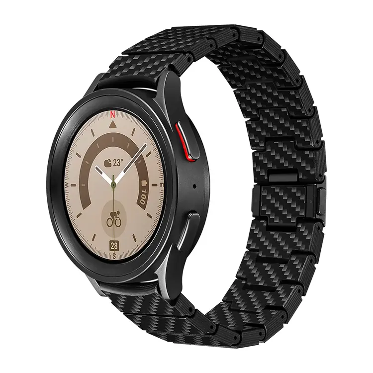 Galaxy Watch 4 40 mm Karbon Fiber Saat Kordonu - Pitaka Modern Serisi