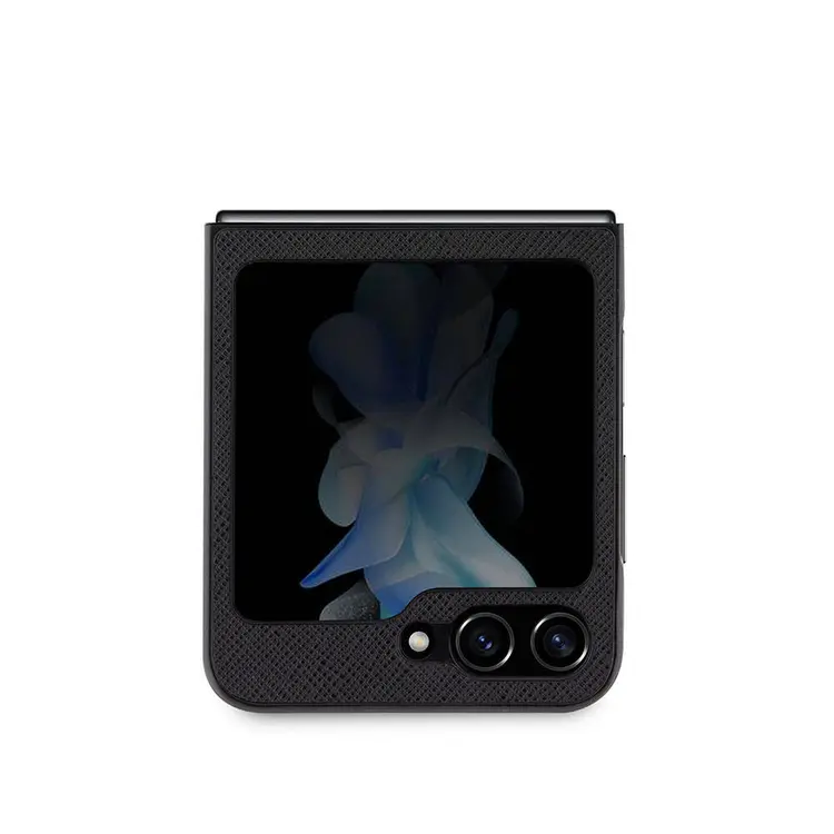 Galaxy Z Flip 5 Kılıf, Lisanslı Saffiano Kapak - Karl Lagerfeld