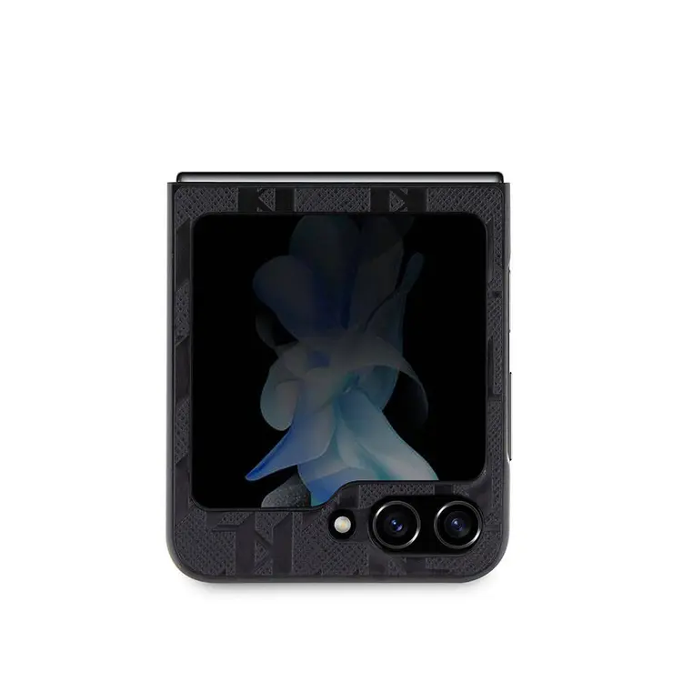 Galaxy Z Flip 5 Kılıf, Lisanslı Choupette Saffiano Kapak - Karl Lagerfeld