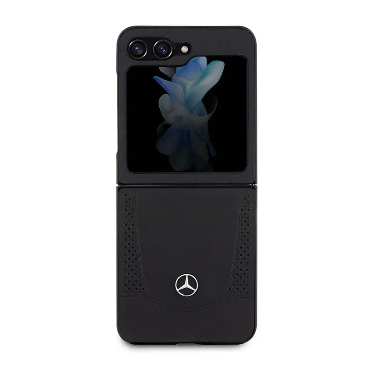 Galaxy Z Flip 5 Deri Kılıf, Mercedes Benz Lisanslı - Urban
