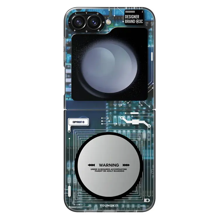 Galaxy Z Flip 6 MagSafe Uyumlu Kılıf - Youngkit Technology Serisi