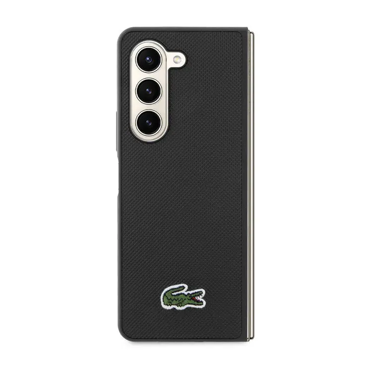 Galaxy Z Fold 5 PU Pike Desenli Lisanslı Kılıf - Lacoste