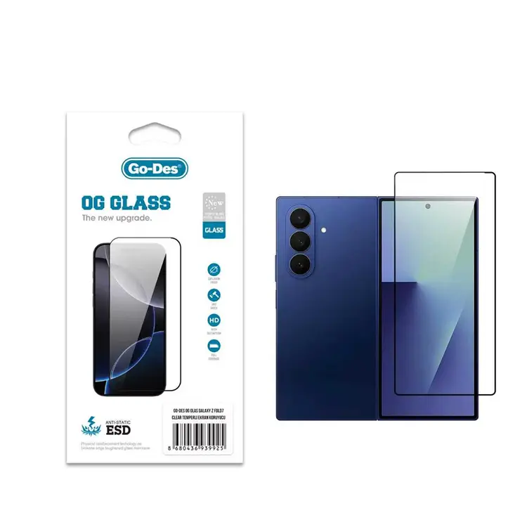 Galaxy Z Fold 7 Temperli Cam Ekran Koruyucu - Go Des OG Glass