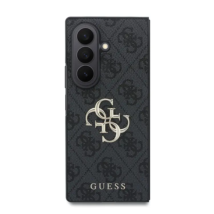 Galaxy Z Fold 8 Ultra Kılıf, Lisanslı PU Deri Kapak - Guess 4G