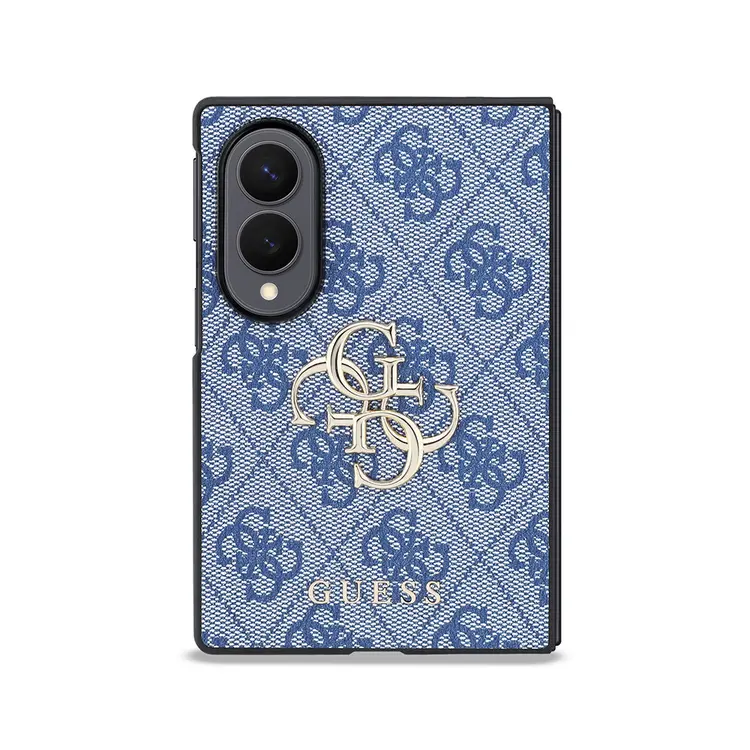 Galaxy Z Fold 8 Lisanslı Kılıf, 4G Desenli ve Metal Logolu - Guess