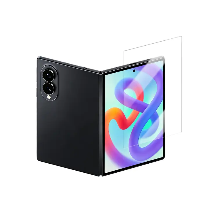 Galaxy Z Fold 8 Ekran Koruyucu, 2.5D HD Temperli Cam - Mohseven Sapphire Coating