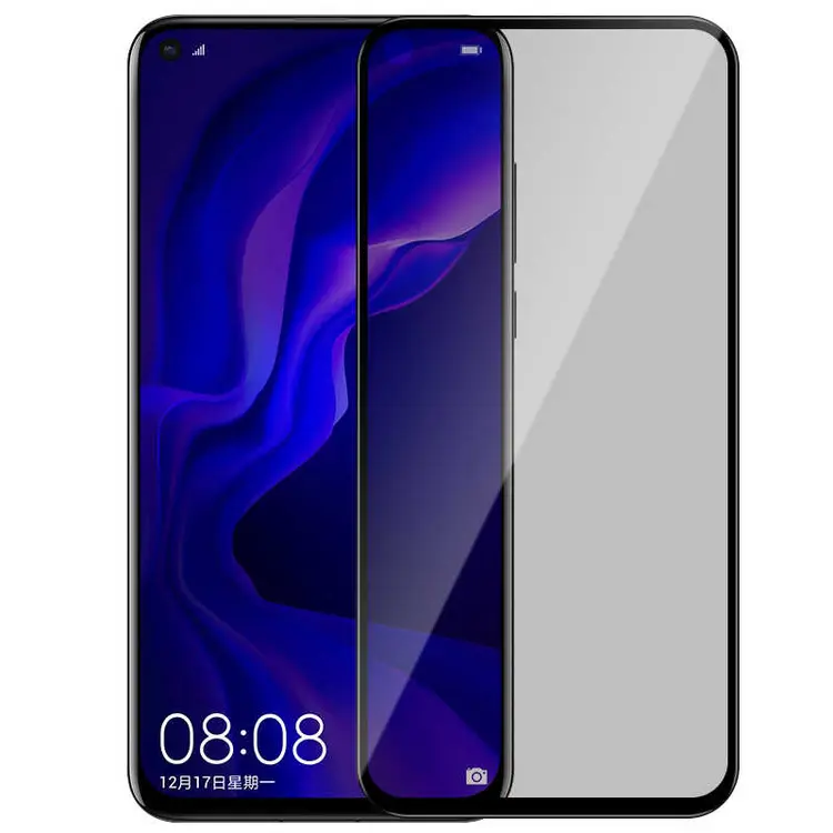 Galaxy A21s Gizlilik Camlı Ekran Koruyucu - Davin 5D Privacy