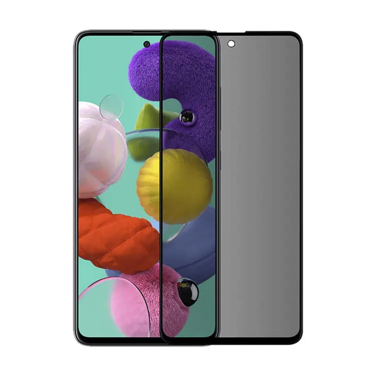 Galaxy A52 5D Gizlilik Cam Ekran Koruyucu - Davin