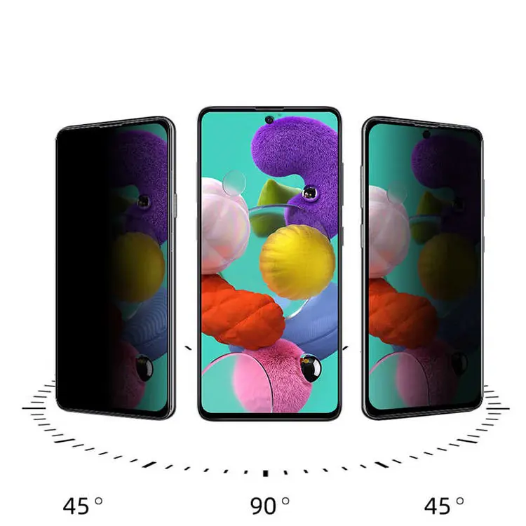 Galaxy A53 5G Gizlilik Cam Ekran Koruyucu - Davin 5D Privacy