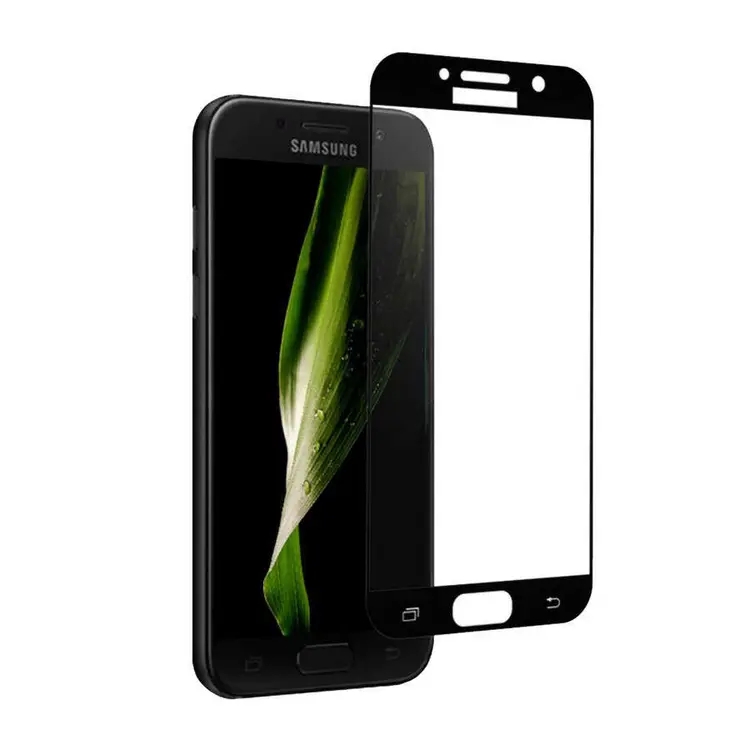 Galaxy A7 2017 Tam Kaplama 5D Cam Ekran Koruyucu - Davin