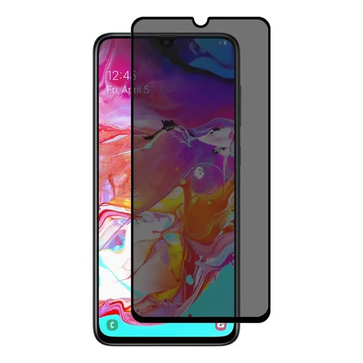 Galaxy M30s Hayalet Cam Ekran Koruyucu - Davin 5D Privacy