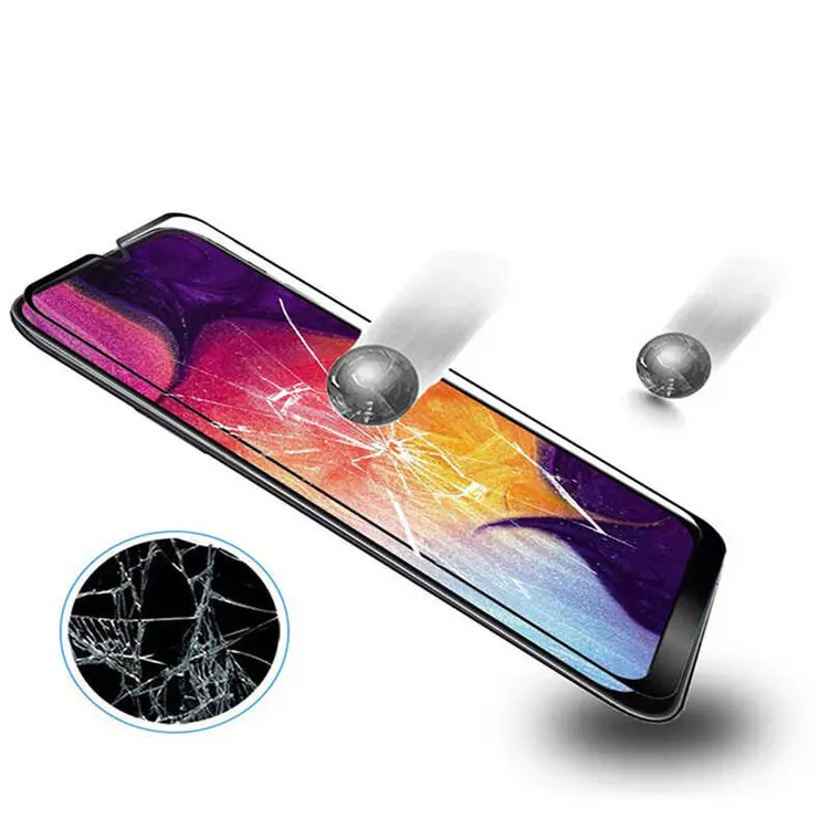 Galaxy M30s Seramik Ekran Koruyucu, 3D Kavisli ve Darbe Emici - Davin