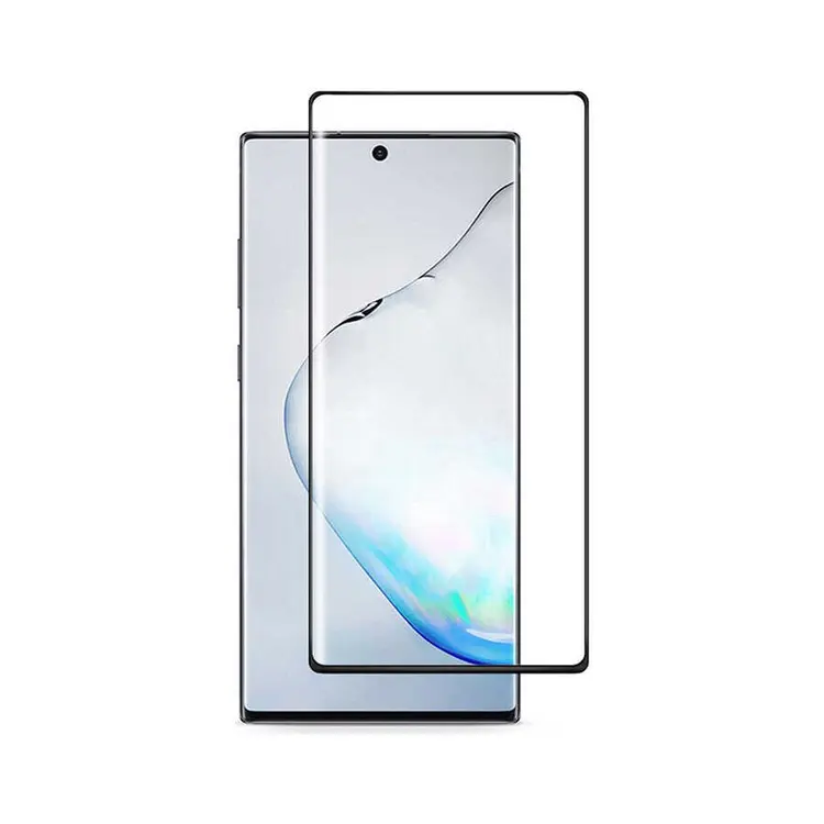Galaxy Note 10 Seramik Ekran Koruyucu, 3D Kavisli ve Esnek Yapı - Davin