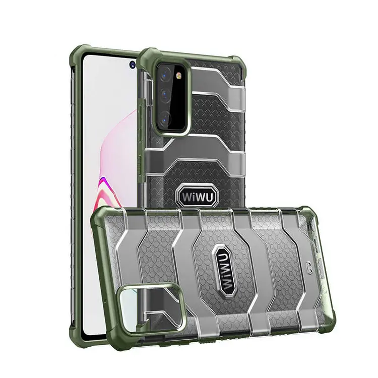 Galaxy Note 20 Kılıf Wiwu Voyager Kapak, Sert Plastik ve TPU