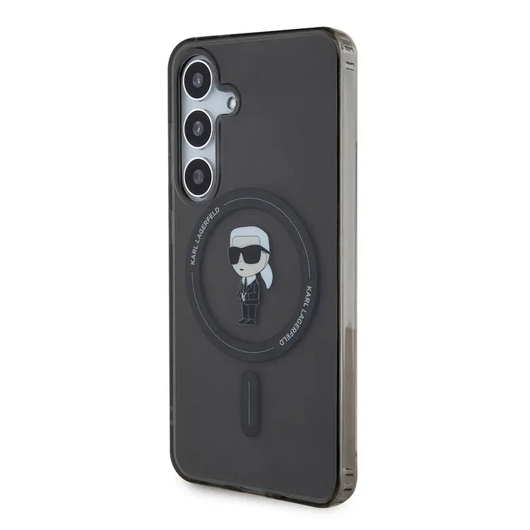 Galaxy S24 MagSafe Uyumlu IML Baskılı Kılıf - Karl Lagerfeld Karl Head